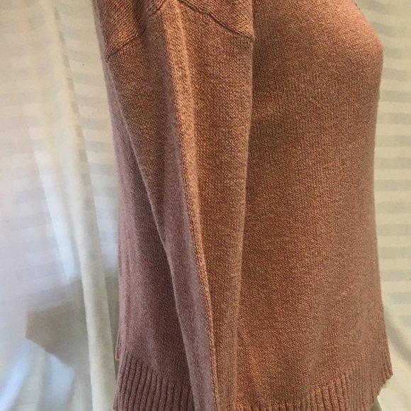 American Eagle Outfitters Long Sleeve Knit Pullover Lightweight Sweater Pink XS - Picture 7 of 14